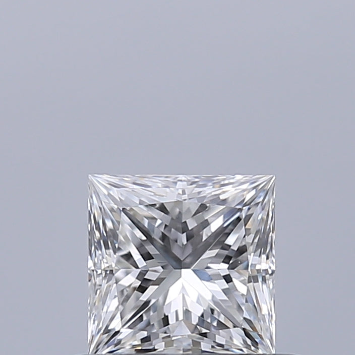 0.45 carat Princess diamond D VVS2 