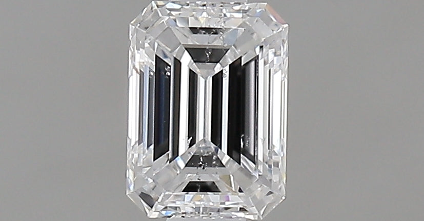 0.50 carat Emerald diamond D SI2 