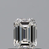 0.38 carat Emerald diamond F VVS2 