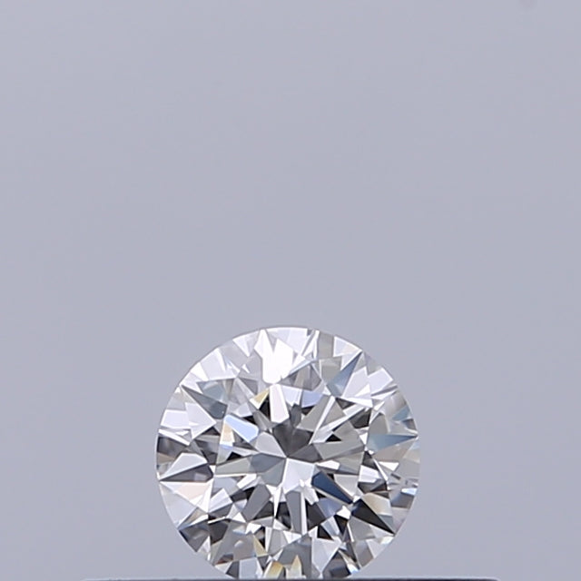 0.18 carat Round diamond D IF Excellent
