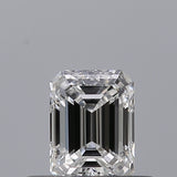 0.34 carat Emerald diamond D VVS1 
