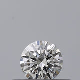 0.21 carat Round diamond F  VVS1 Excellent