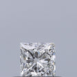 0.31 carat Princess diamond D VVS2 