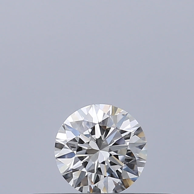 0.19 carat Round diamond E IF Excellent