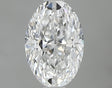 0.50 carat Oval diamond D VVS2 