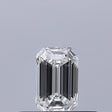 0.26 carat Emerald diamond D IF 