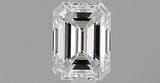 0.30 carat Emerald diamond F  VVS2