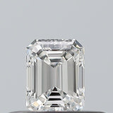 0.23 carat Emerald diamond F  VVS2