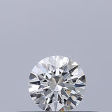 0.24 carat Round diamond E VVS2 Excellent