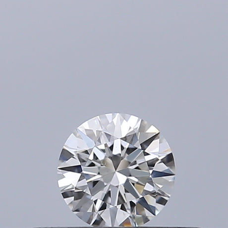 0.24 carat Round diamond E VVS2 Excellent