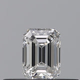 0.23 carat Emerald diamond D  VVS2