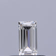 0.27 carat Baguette diamond E VVS1 