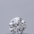 0.21 carat Round diamond E VS2 Excellent