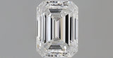 0.35 carat Emerald diamond G VVS2 