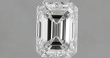 0.31 carat Emerald diamond E  VVS2