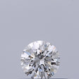 0.25 carat Round diamond E VVS1 Excellent