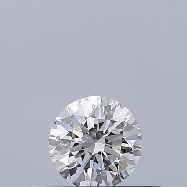 0.25 carat Round diamond E VVS1 Excellent