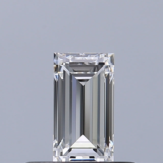 0.36 carat Baguette diamond E VVS2 