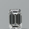 0.23 carat Emerald diamond E VVS2 