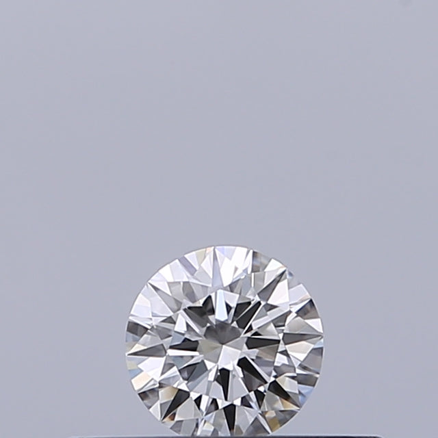 0.18 carat Round diamond E VVS1 Excellent