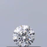 0.19 carat Round diamond D IF Excellent