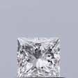 0.52 carat Princess diamond D IF 