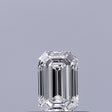 0.23 carat Emerald diamond F VVS1 