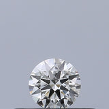 0.19 carat Round diamond F VVS1 Excellent
