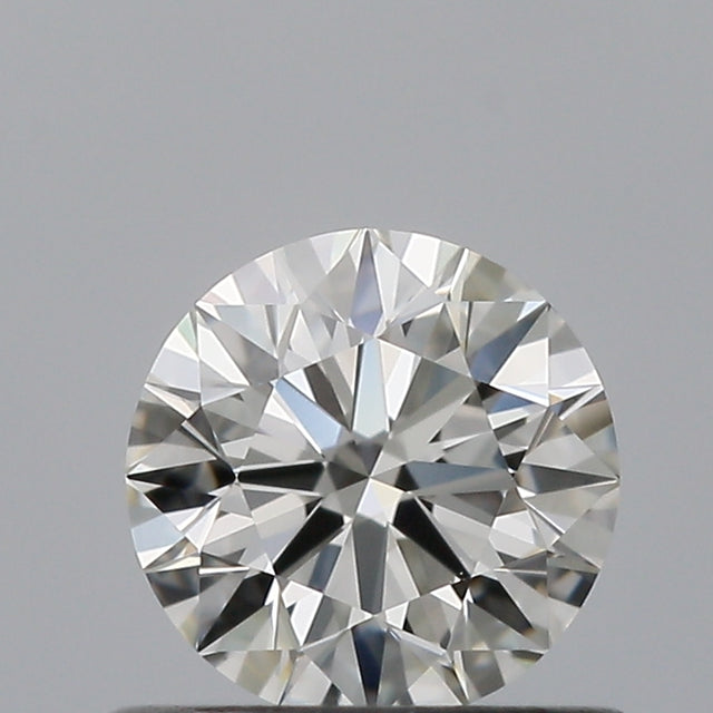 0.53 carat Round diamond F IF Excellent