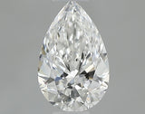 0.42 carat Pear diamond F VVS2 
