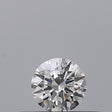 0.21 carat Round diamond D VVS1 Excellent