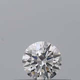 0.21 carat Round diamond D VVS1 Excellent
