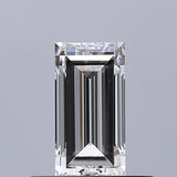 0.47 carat Baguette diamond F VVS2 