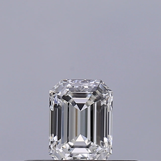 0.25 carat Emerald diamond F VVS1 