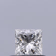 0.35 carat Princess diamond D VVS1 