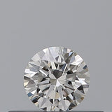 0.18 carat Round diamond F  VVS1 Excellent