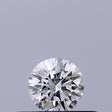 0.24 carat Round diamond F VVS2 Excellent
