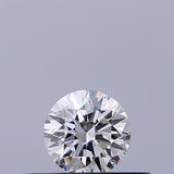 0.24 carat Round diamond F VVS2 Excellent