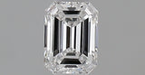 0.23 carat Emerald diamond D  VVS2