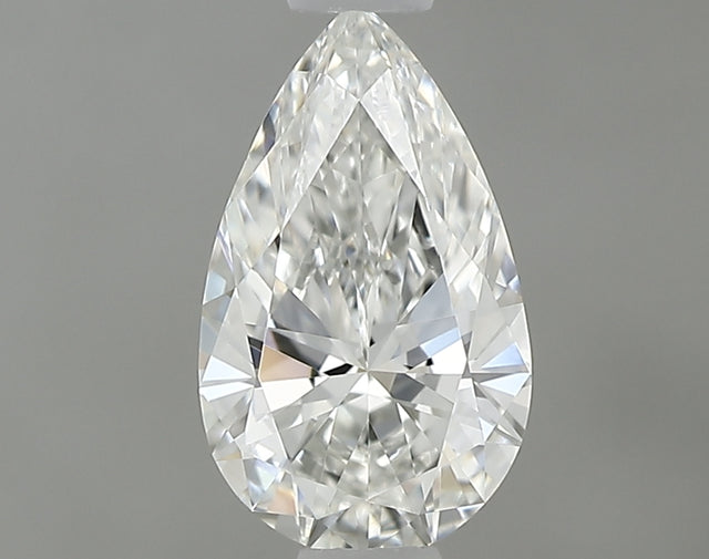 0.50 carat Pear diamond H VVS2 