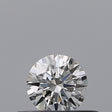 0.25 carat Round diamond E IF Excellent