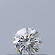 0.24 carat Round diamond E VVS2 Excellent