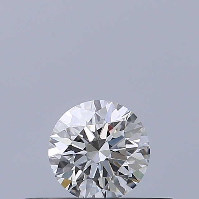 0.24 carat Round diamond E VVS2 Excellent