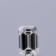 0.24 carat Emerald diamond F IF 