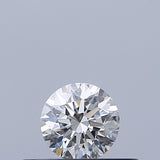 0.24 carat Round diamond E VVS1 Excellent
