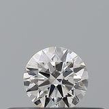 0.18 carat Round diamond E VVS2 Excellent