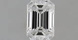 0.32 carat Emerald diamond E  VVS2 
