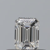 0.25 carat Emerald diamond D VVS2 