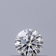 0.21 carat Round diamond D IF Excellent