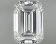 0.63 carat Emerald diamond D VS2 